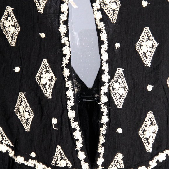 FREE PEOPLE EMBROIDERED TUNIC TOP - Picture 8 of 14